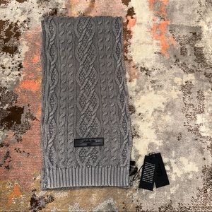 Kith Grey Knit Sweater Scarf